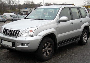 Klapka zbiornika paliwa Toyota Land Cruiser